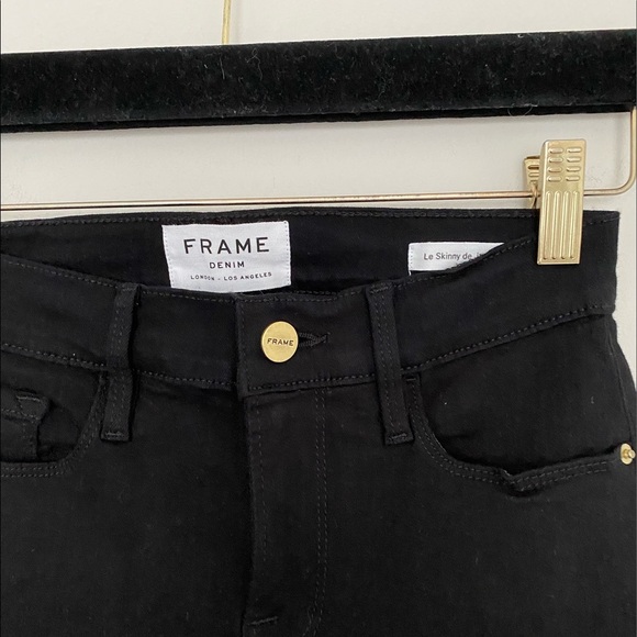 FRAME DENIM Le Skinny de Jeanne Flounce Flare Jean - Picture 7 of 7